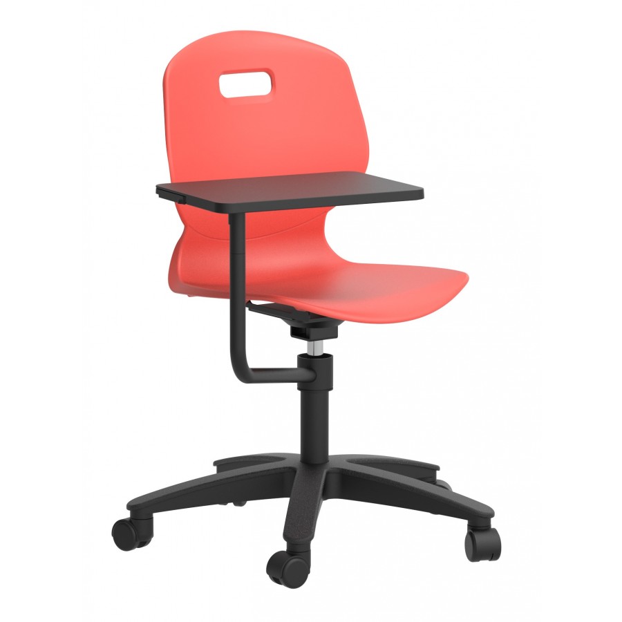 Arc Swivel Wipe Clean Personal Workspace College Chair 